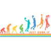 Basketballspieler Basketball Evolution
