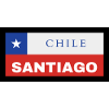 Santiago City in Chilean Flag