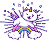 Katzen Einhorn