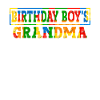 Birthday Kids Grandma Building Blocks