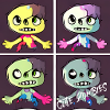 Cute Cartoon zombies