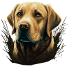 Labrador retriever jaune