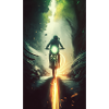 Biker ahead