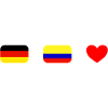 Germany plus Colombia