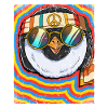 Hippie Penguin Psychédélique Trippy