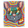 Hippie Rat Psychédélique Trippy