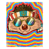 Hippie Hedgehog Psychedelic Trippy
