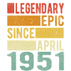 Birthday April 1951 Legendary epic