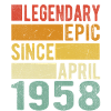 Birthday April 1958 Legendary epic