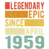 Birthday April 1959 Legendary epic