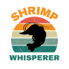 Retro Shrimp Whisperer - fishing lover