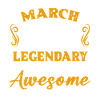 March 1977 Legends Birthday Gift