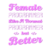 Développeur Coder Programmeur Femme