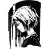 Manga-Mädchen