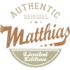 Matthias personalized gift name matthias