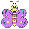 Butterfly Purple