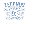 Legenden wurden 1963 geboren