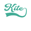 Kite Schriftzug
