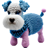 Knitted Woolly Miniature Schnauzer