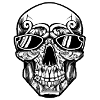 Skull Glass