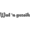 Wat n gezeik