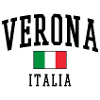 Verona Italia Design with Flag