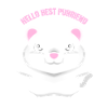 White Cat Says Hello Best Purrfriend On Purrsday