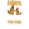 Cool dogs - father and son
