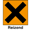 Reizend Gefahrensymbol