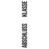 Abschlussklasse 2023 weiß