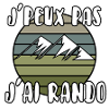 J’peux pas j’ai rando