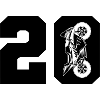20 Moto Biker Motorcycle