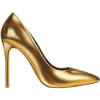 Goldenes Highheel-Print