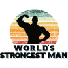 World’s Strongest Man Retro Vibe