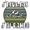 J’peux pas j’ai rando