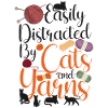 Knitting Knitter Cat Easily
