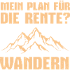 Rente Ruhestand Wandern