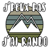 J’peux pas j’ai rando