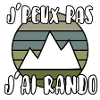 J’peux pas j’ai rando