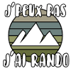 J’peux pas j’ai rando