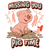 pig, pig-piglet, piglet, saying love-love