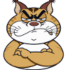 Cat Crossed Arms