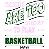 Alien UFO Déclaration Filles Basketball