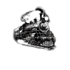Vintage Steam Locomotive Train Railway Lover