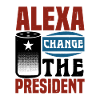 ALEXA CHANGE THE PRESIDENT