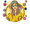60s 70s Costume Groovy Hippie