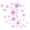 Stars,sequins, pink, star