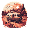 Bus Camping Adventure Outback Australia
