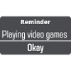 Playing video games