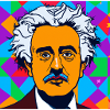 pop Art Alberto Einsteino